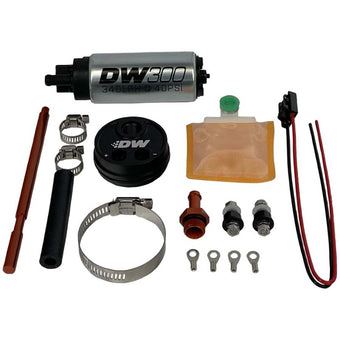 compare product DeatschWerks 2.5L Module Surge Tank In-Tank Pump Adapter w/ DW300 340lph Fuel Pump