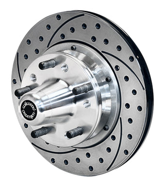 compare product Wilwood Pro-Series Front Hub & Rotor Kit Drilled 75-80 Granada