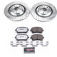 Power Stop 05 - 11 Audi A6 Quattro Rear Z26 Street Warrior Brake Kit - My Store