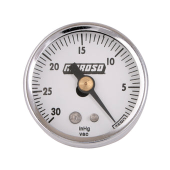 compare product Moroso Vacuum Gauge - 0-30in Hg - 1.5in Diameter