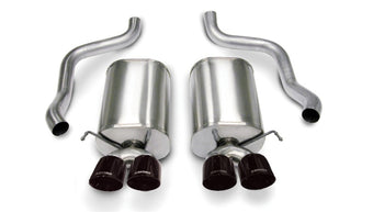 compare product Corsa 2005-2007 Chevrolet Corvette C6 6.0L V8 Black Sport Axle-Back Exhaust
