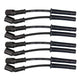 Moroso GM LS 5.7L/6.0L/6.2L/7.0L Ultra 350 8mm Multi - Angle Boot Ignition Spark Plug Wire Set - Black - My Store
