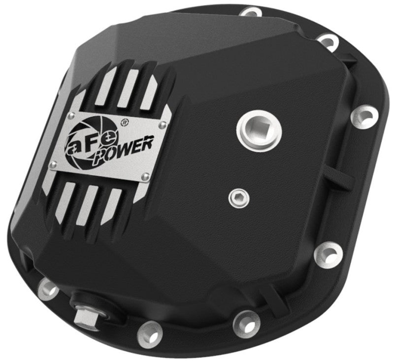 aFe Street Series Dana 30Front Differential Cover Black w/ Machined Fins 97 - 18 Jeep Wrangler - My Store