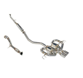 compare product Remark 17-21 Honda Civic Type R FK8 Sports Touring CatBack Exhaust/Front Pipe - Stainless Steel