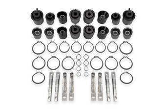 compare product BMR 06-13 Chevrolet Corvette (C6) Z06/ZR1 Front & Rear Control Arm Bearing Kit - Black Anodized