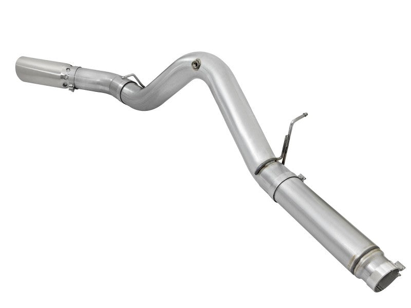 aFe Atlas Exhaust 5in DPF - Back Aluminized Steel w/ Polished Tips 16 - 17 GM Diesel Truck V8 - 6.6L (td) - My Store