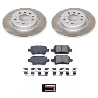 compare product Power Stop 18-20 GMC Terrain Rear Semi-Coated Rotor Kit