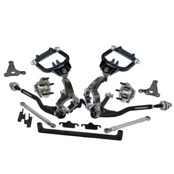 compare product Ridetech 64-66 Ford Mustang TruTurn Front Suspension Package w/Hub Spindles