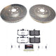 Power Stop 13 - 19 Lexus GS350 Front Z26 Street Warrior Brake Kit - My Store