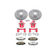 Power Stop 00 - 09 Honda S2000 Front Z26 Street Warrior Brake Kit w/Calipers - My Store