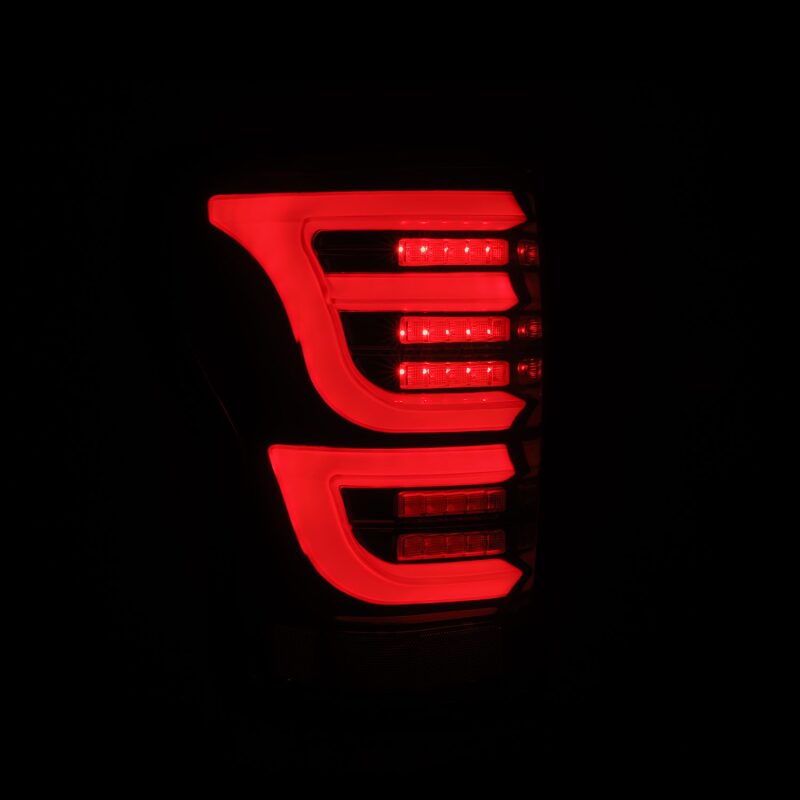 AlphaRex 07 - 13 Toyota Tundra LUXX - Series LED Tail Lights Black - Red - My Store
