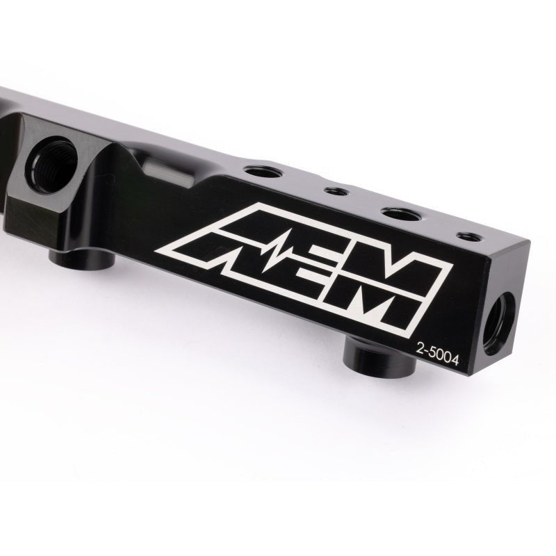 AEM 90 - 93 Accord DX/LX/SE/EX & 92 - 01 Prelude S/Si/Si VTEC Black Fuel Rail - My Store