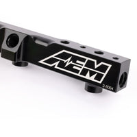 AEM 90 - 93 Accord DX/LX/SE/EX & 92 - 01 Prelude S/Si/Si VTEC Black Fuel Rail - My Store