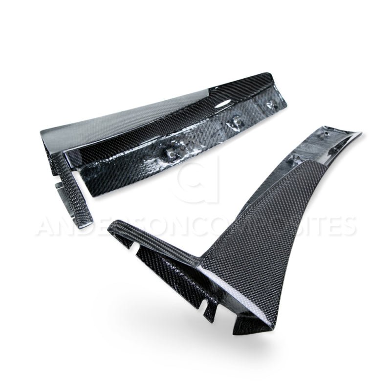 Anderson Composites 14+ Chevrolet Corvette C7 Z06 Front Bumper Canards - My Store