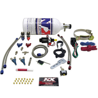 compare product Nitrous Express 2 Cyl Piranha Nitrous Kit w/2.5lb Bottle