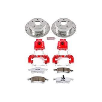 compare product Power Stop 99-04 Jeep Grand Cherokee Rear Z26 Street Warrior Brake Kit w/Calipers