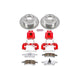 Power Stop 99 - 04 Jeep Grand Cherokee Rear Z26 Street Warrior Brake Kit w/Calipers - My Store