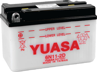 compare product Yuasa 6N11-2D Conventional 6-Volt Battery