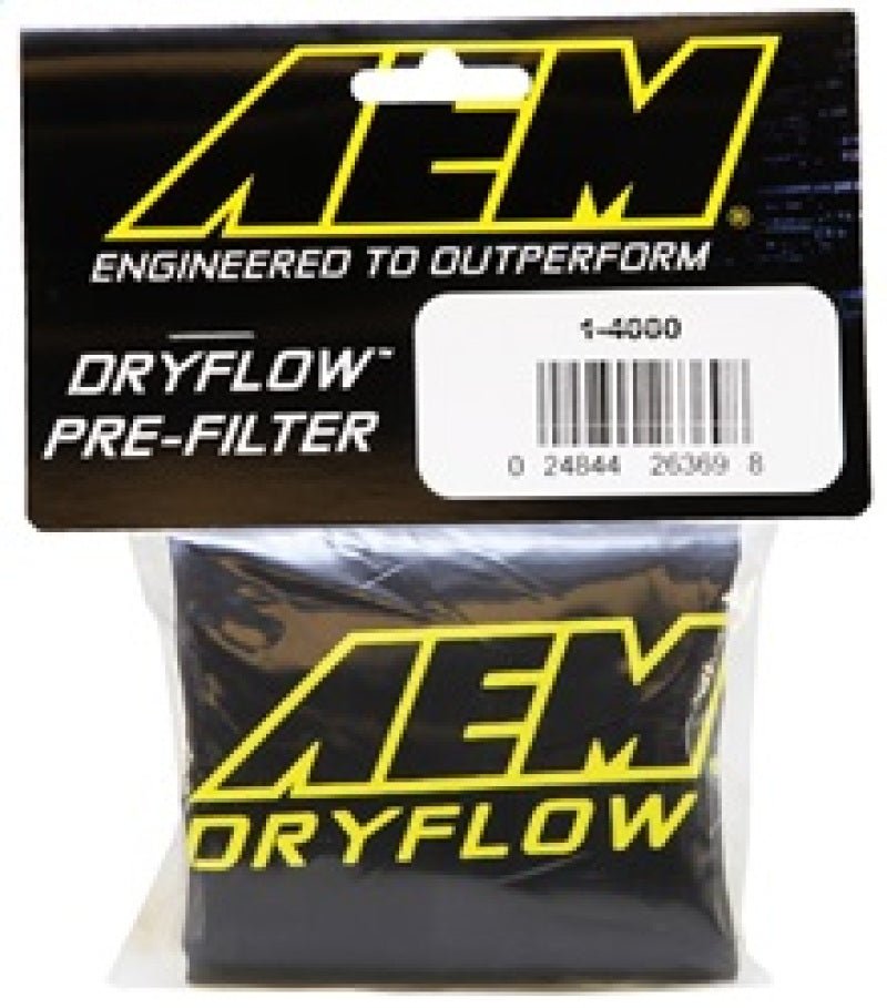 AEM Air Filter Wrap 6 in Base 5 1/4 in Top 5 in Tall - My Store