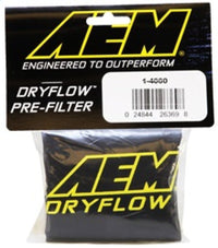 AEM Air Filter Wrap 6 in Base 5 1/4 in Top 5 in Tall - My Store