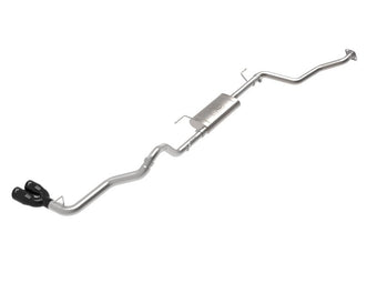 compare product aFe 2024 Toyota Tacoma L4 2.4L Vulcan Series 2.5-3in 304 SS Steel Cat-Back Exhaust w/Black Tips