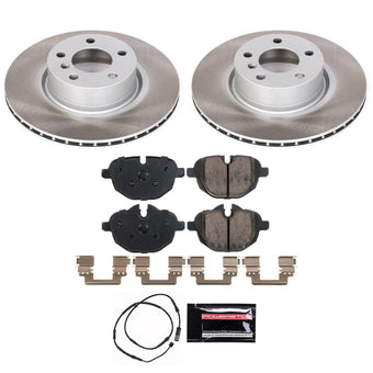 compare product Power Stop 15-18 BMW X4 Rear Semi-Coated Rotor Kit