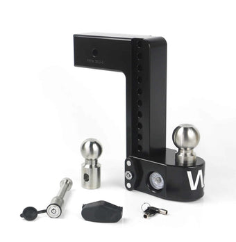 compare product Weigh Safe 10in Drop Hitch w/Built-in Scale & 3in Shank (8K/21K GTWR) w/WS05 - Black Cerakote