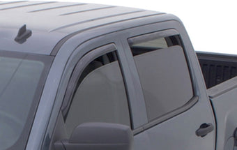 compare product AVS 15-18 Chevy Silverado 2500 Ext. Cab Ventvisor Front & Rear Window Deflectors 4pc - Smoke