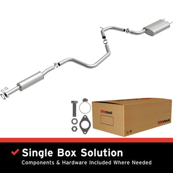 compare product BRExhaust 16-24 Chevrolet Malibu 1.5L Direct-Fit Replacement Exhaust System