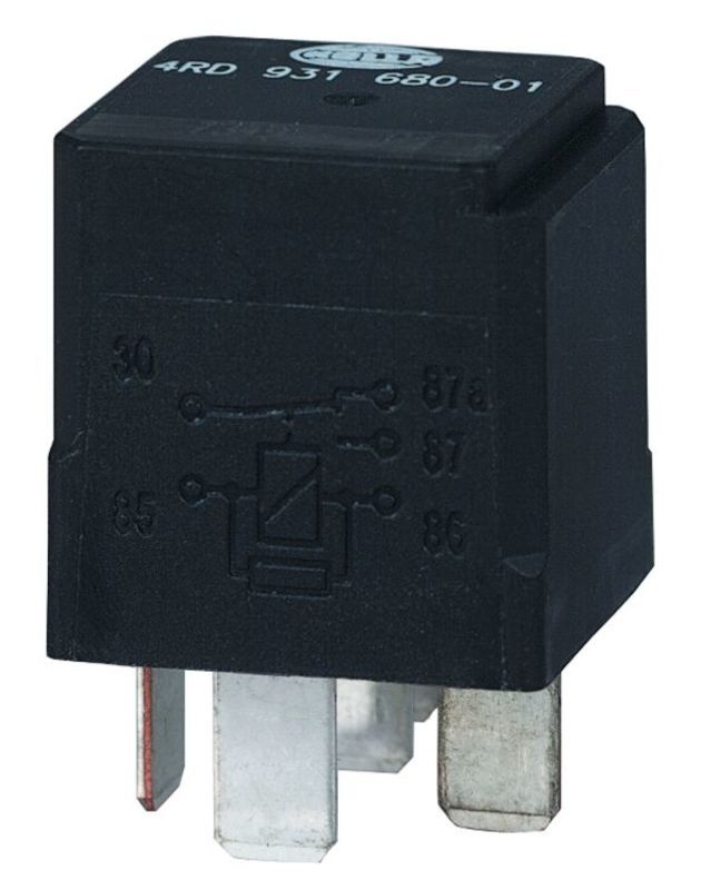 Hella Relay 12V 20/40A Spdt Res Sld - My Store