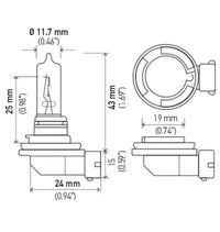 Hella Bulb H9 12V 65W PGJ19 - 5 T4 - My Store