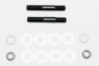 compare product Wilwood Bolt Kit Radial Mount Bracket Studs Washers Nuts 2.50in OAL 12.88 - 13.06in Rotor