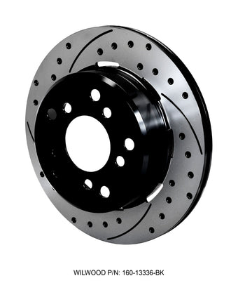compare product Wilwood Rotor-1.91in Offset-SRP-BLK-Drill-RH 12.19 x .810 - 5 x 5.50