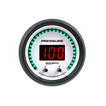 compare product Autometer 52.4mm White Switchable 0-1600 PSI/0-110 BAR Fluid Pressure Phantom Elite Digital Gauge