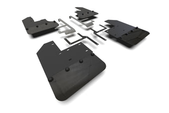 compare product Rally Armor 19-25 Jeep JT Gladiator (Mojave/Rubicon) Black Mud Flap w/Metallic Black Logo
