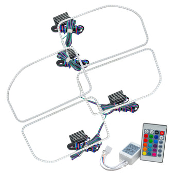 compare product Oracle Ford F250/350 11-16 Halo Kit (Square Ring Design) - w/ Simple Controller