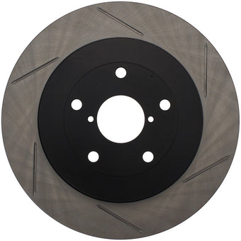 compare product StopTech Power Slot 05-07 STi Rear Right Slotted Rotor