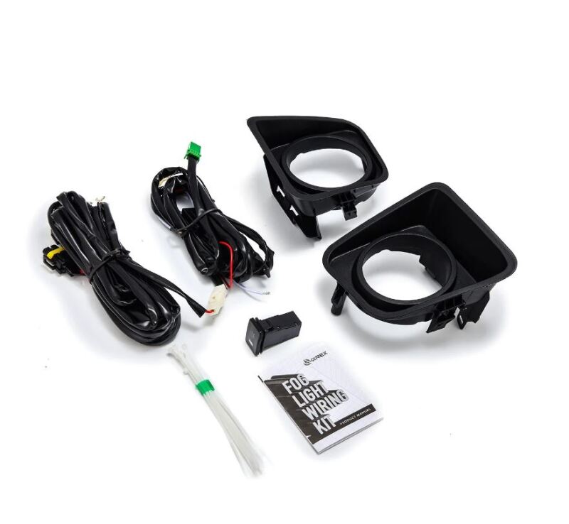 AlphaRex 09 - 12 Toyota RAV4 Bezel & Wiring Kit (Does Not Include Fog Lights) - My Store