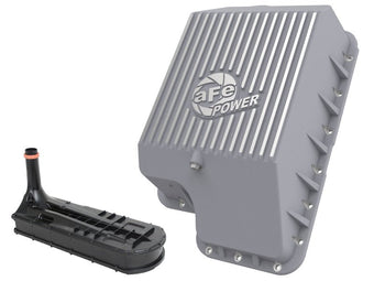 compare product aFe Transmission Pan (Raw); Ford Diesel Trucks 03-10 V8-6.0/6.4L (td)