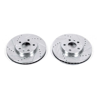 compare product Power Stop 08-14 Cadillac CTS Front Evolution Drilled & Slotted Rotors - Pair