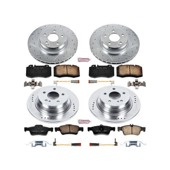 compare product Power Stop 2006 Mercedes-Benz E350 Front and Rear Z23 Evolution Brake Kit