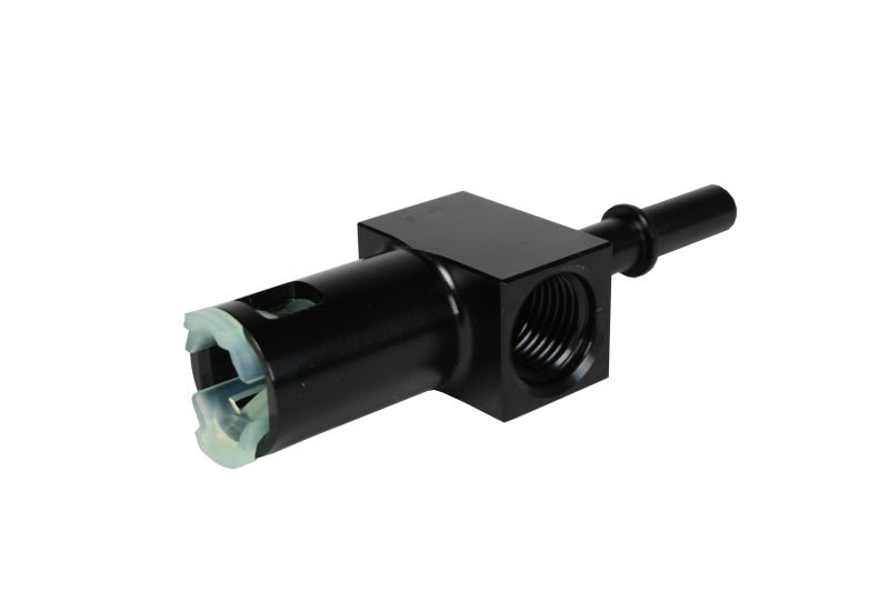 Aeromotive 5/16in Quick Connect with AN - 06 port and 1/8in gauge port - My Store