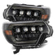 AlphaRex 12 - 15 Toyota Tacoma NOVA LED Proj Headlights Plank Alpha Blk w/Activ Light/Seq Signal/DRL - My Store
