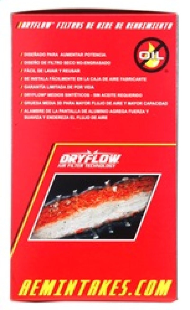 AEM 4 in x 9 in x 1 in Dryflow Element Filter - My Store