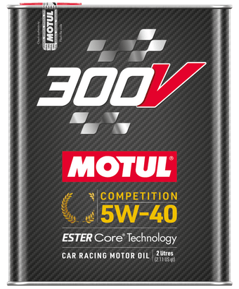 compare product Motul 2L Synthetic-ester Racing Oil 300V COMPETITION 5W40 10x2L