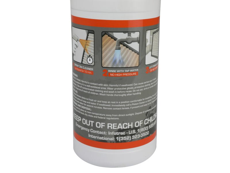 aFe MagnumFLOW Dry Air Filter Cleaner 32oz Spray Bottle - My Store