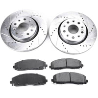 Power Stop 18 - 19 Jeep Wrangler Front Z23 Evolution Sport Brake Kit - My Store