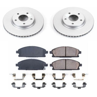 compare product Power Stop 04-09 Nissan Quest Front Z17 Evolution Geomet Coated Brake Kit