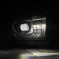 AlphaRex 14 - 21 Toyota Tundra LUXX - Series LED Proj Headlights Blk w/Actv Light & Seq. Sig + DRL - My Store