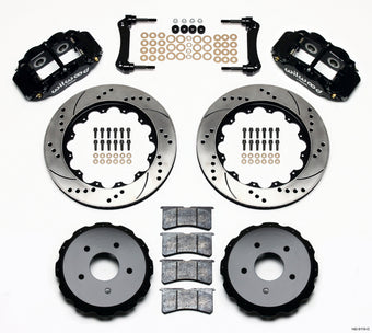 compare product Wilwood Narrow Superlite 4R Rear Kit 14.00in Drilled 97-04 Corvette C5/Z06 05-13 C6